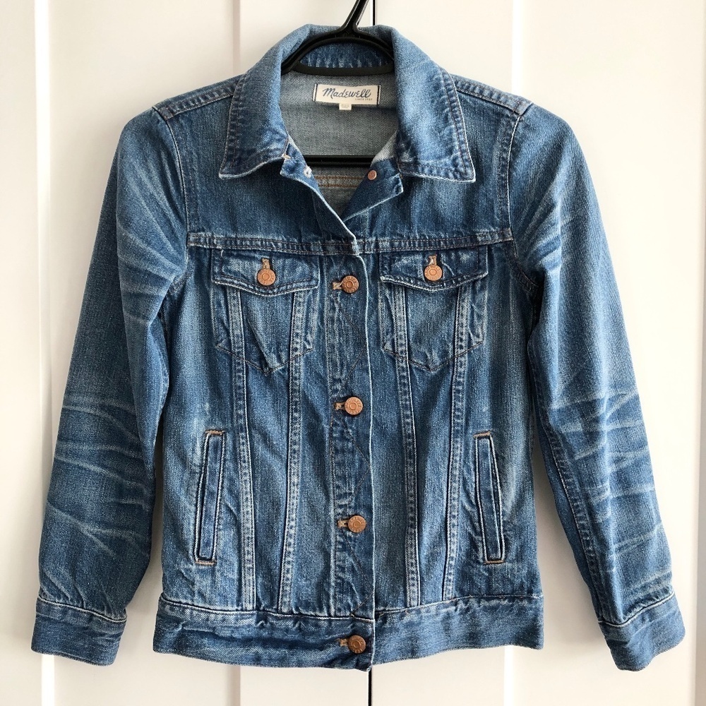 Madewell, Denim Jacket,‎ Jean Jacket, Size XXS, Nice Condition